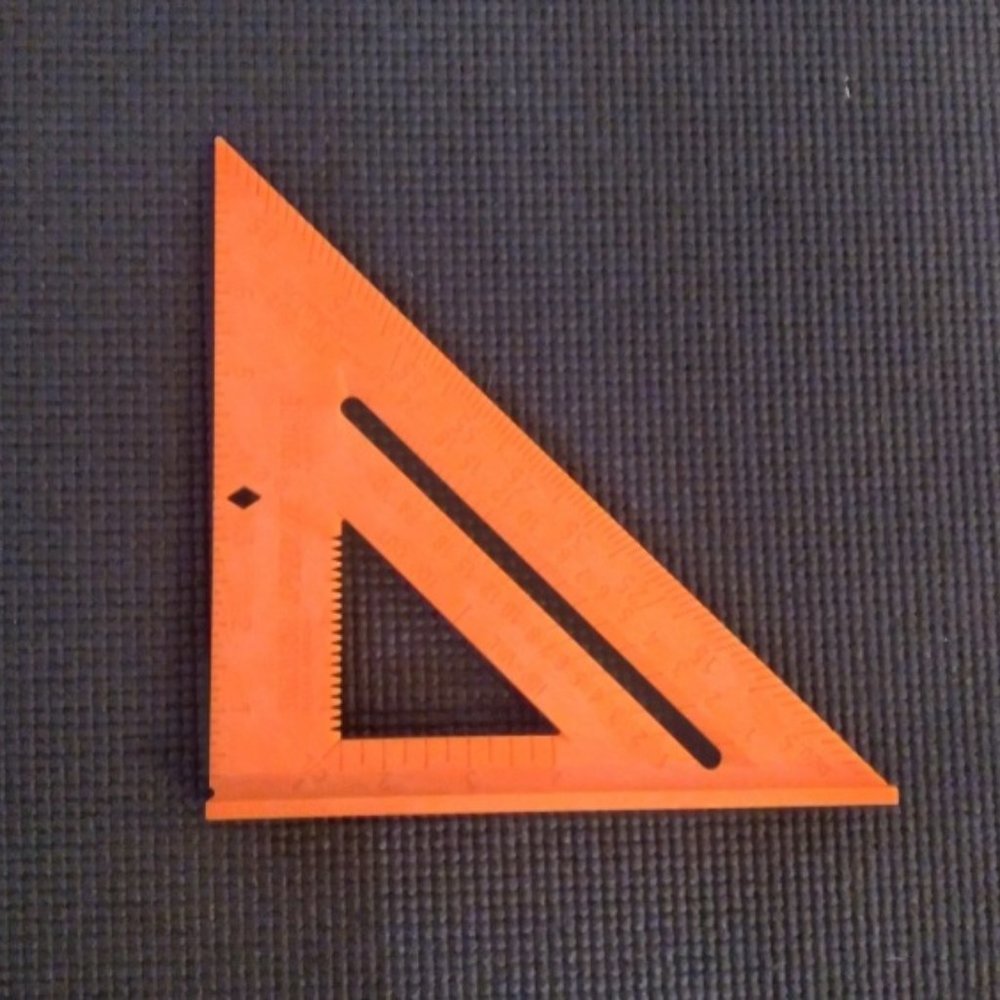 90 right ruler 8 inch for home building construction hobby